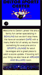 Mobile Screenshot of deltonbowling.com